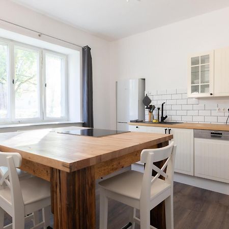 Urige Wohnung Mit Zwei Betten Und Genialer Kueche Mugeln Екстер'єр фото